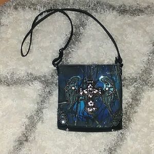 Western cross Cross-body purse